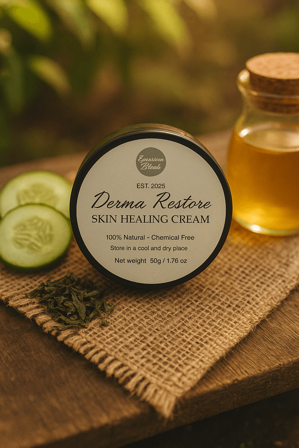 Herbal Body Cream - Derma Restore — Epicurean Blends Herbal Wellness