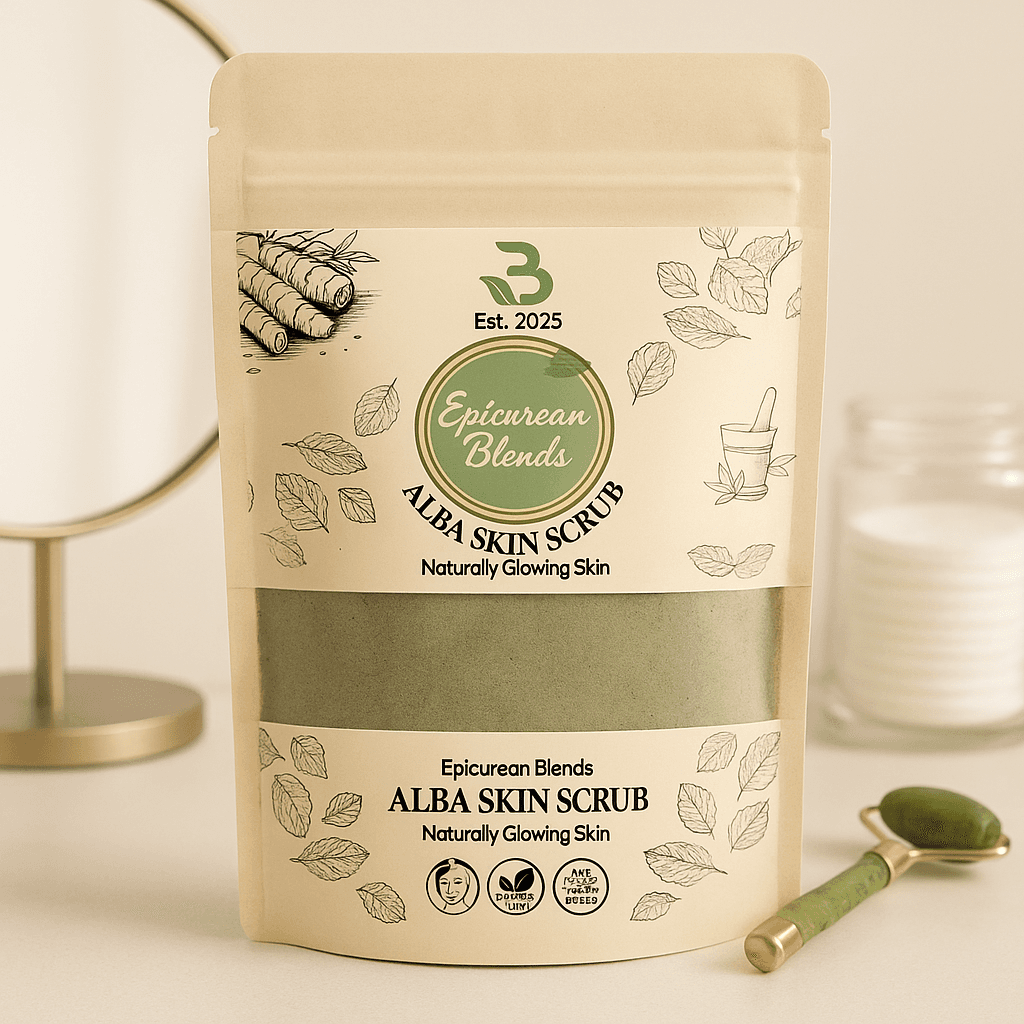 Herbal Uptaan - Alba Skin Scrub — Epicurean Blends Herbal Wellness